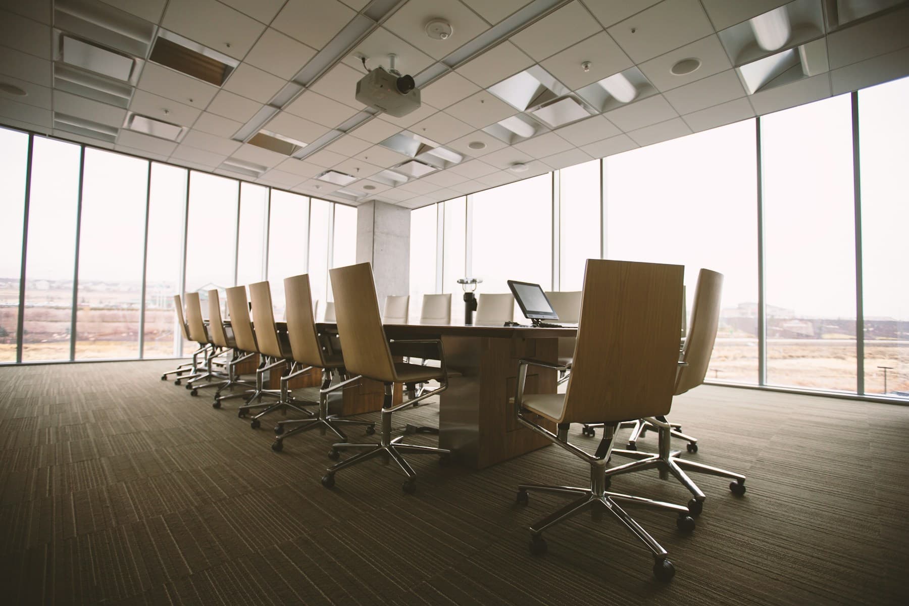An illustrative professional meeting room; not SALM premises