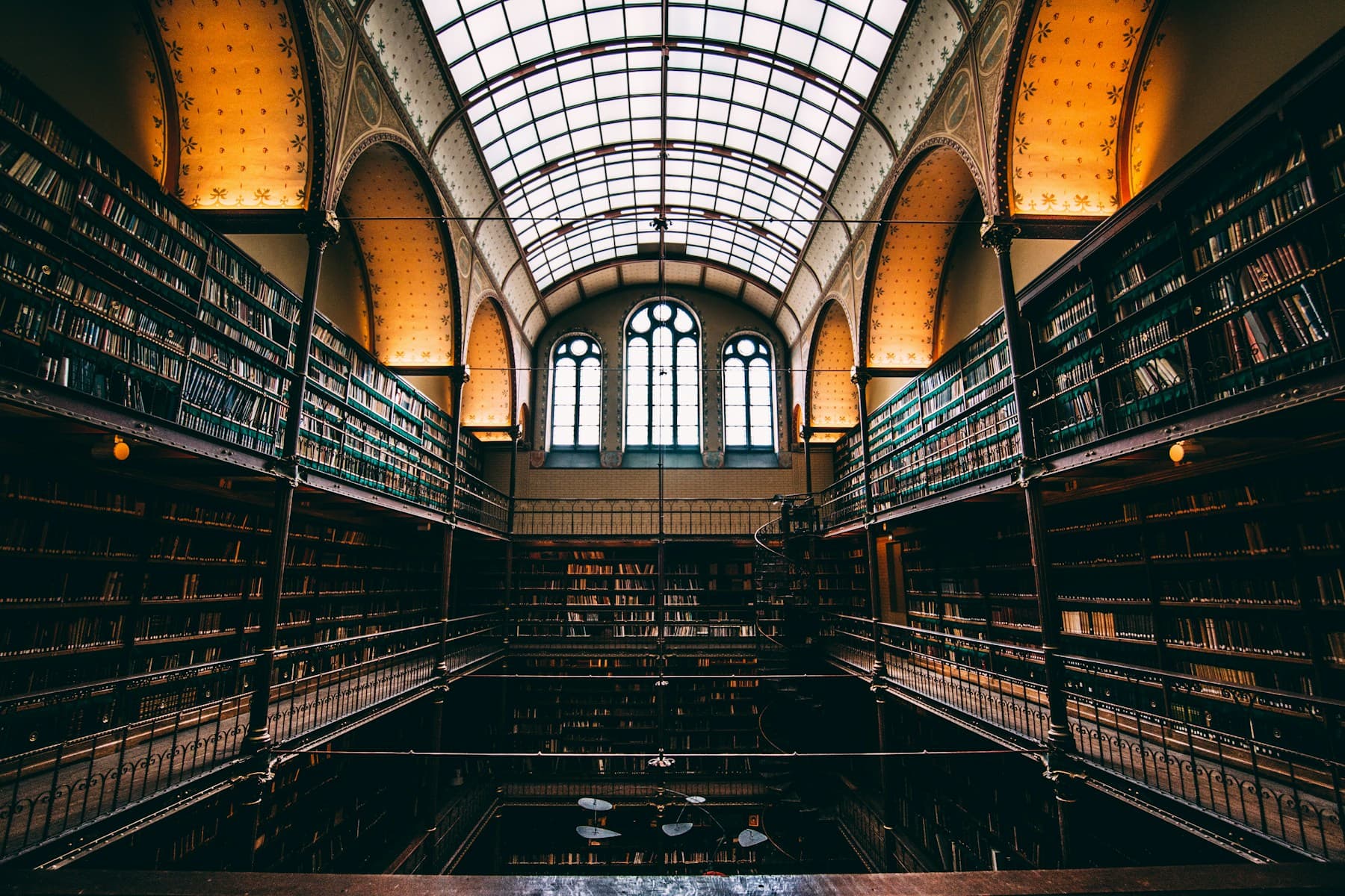Library architecture illustrating a culture of learning; not SALM premises
